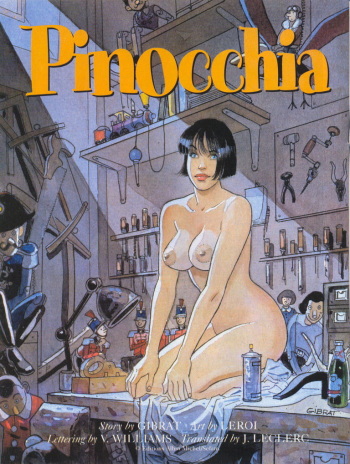 [Jean-Pierre Gibrat, Francis Leroi] Pinocchia [Spanish] cover
