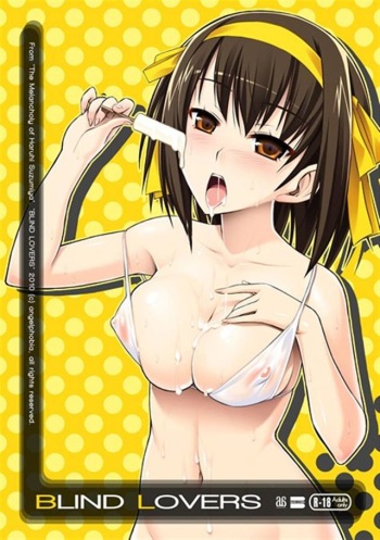 (C78) [angelphobia (Tomomimi Shimon)] BLIND LOVERS (Suzumiya Haruhi no Yuuutsu) cover