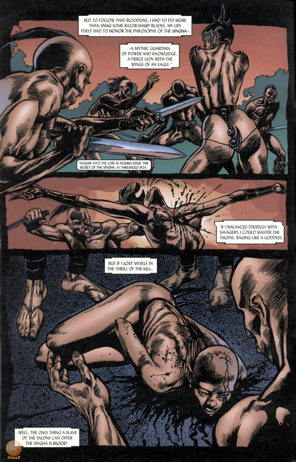 Faust - Singha's Talons page 9 full