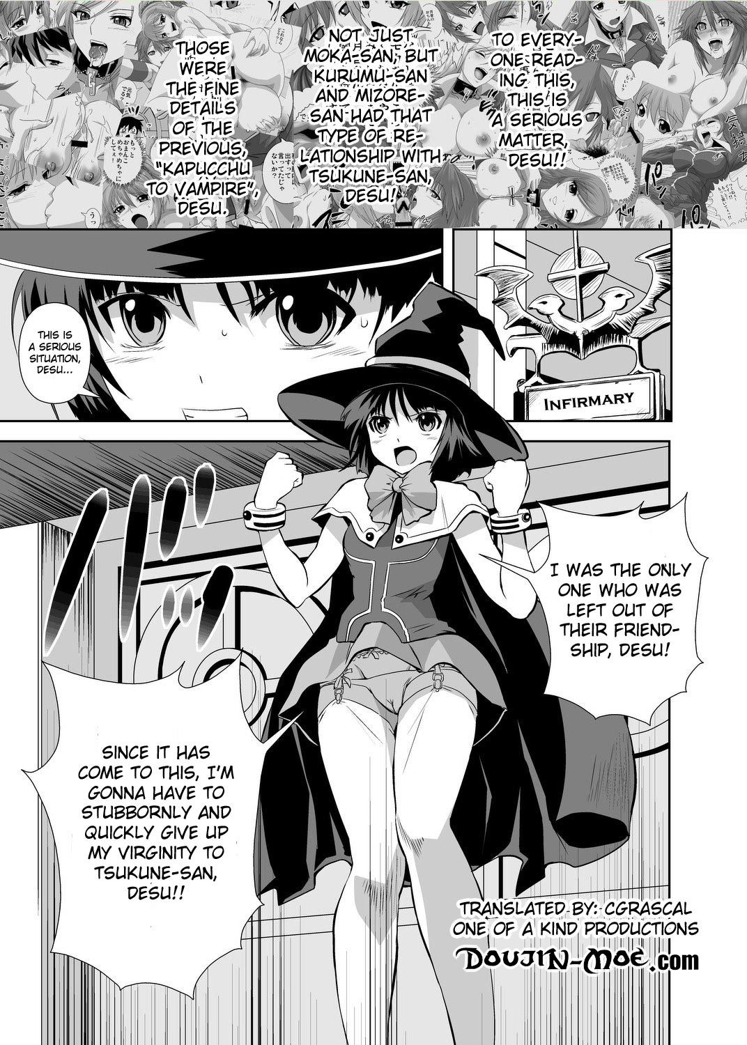 Kapu Kapucchuu to Vampire page 4 full