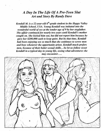 [Randy Dave] A Day In The Life Of A Pre-Teen Slut cover