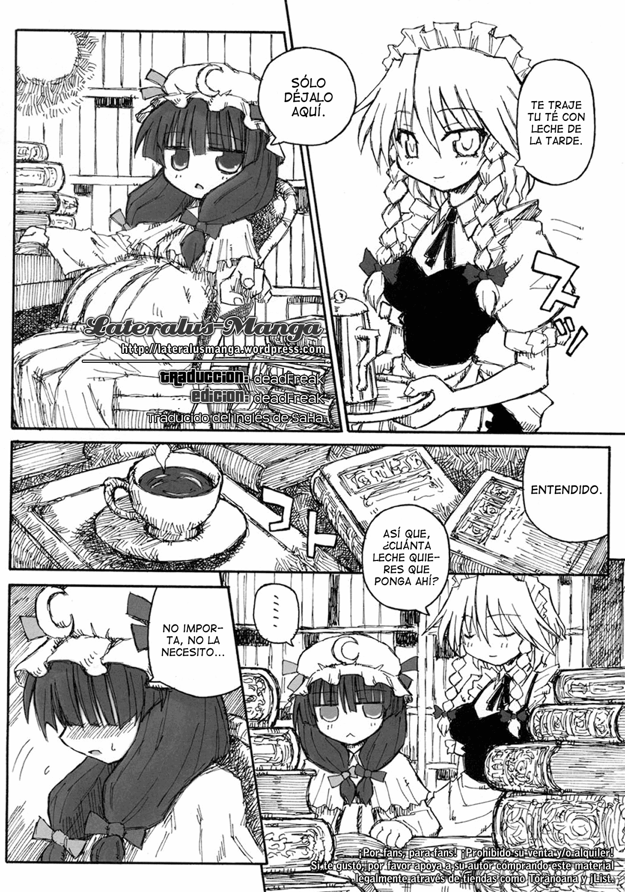 Seireitsukai no Gogo | El Atardecer de la Hechicera page 5 full