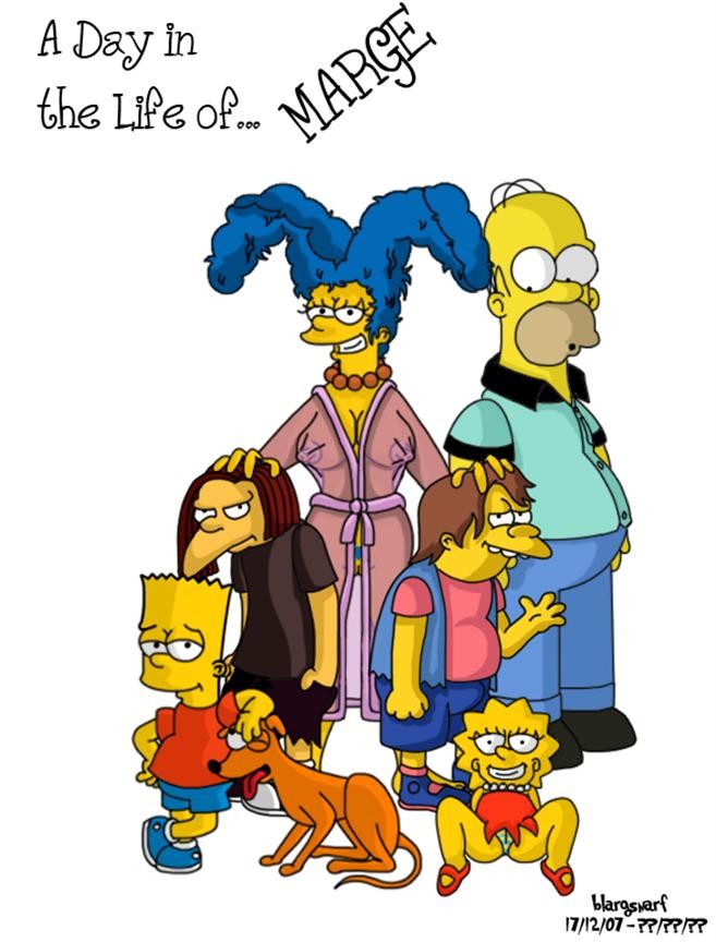 A Day in the Life of Marge page 1 full