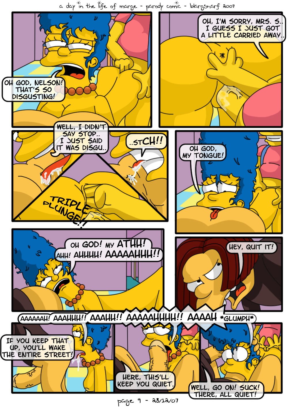 A Day in the Life of Marge page 10 full