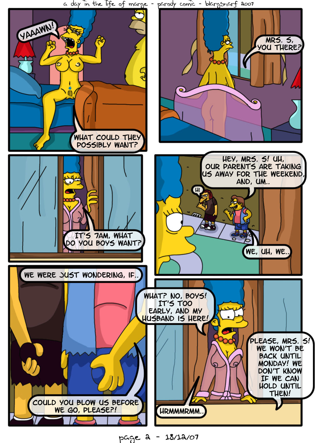 A Day in the Life of Marge page 3 full