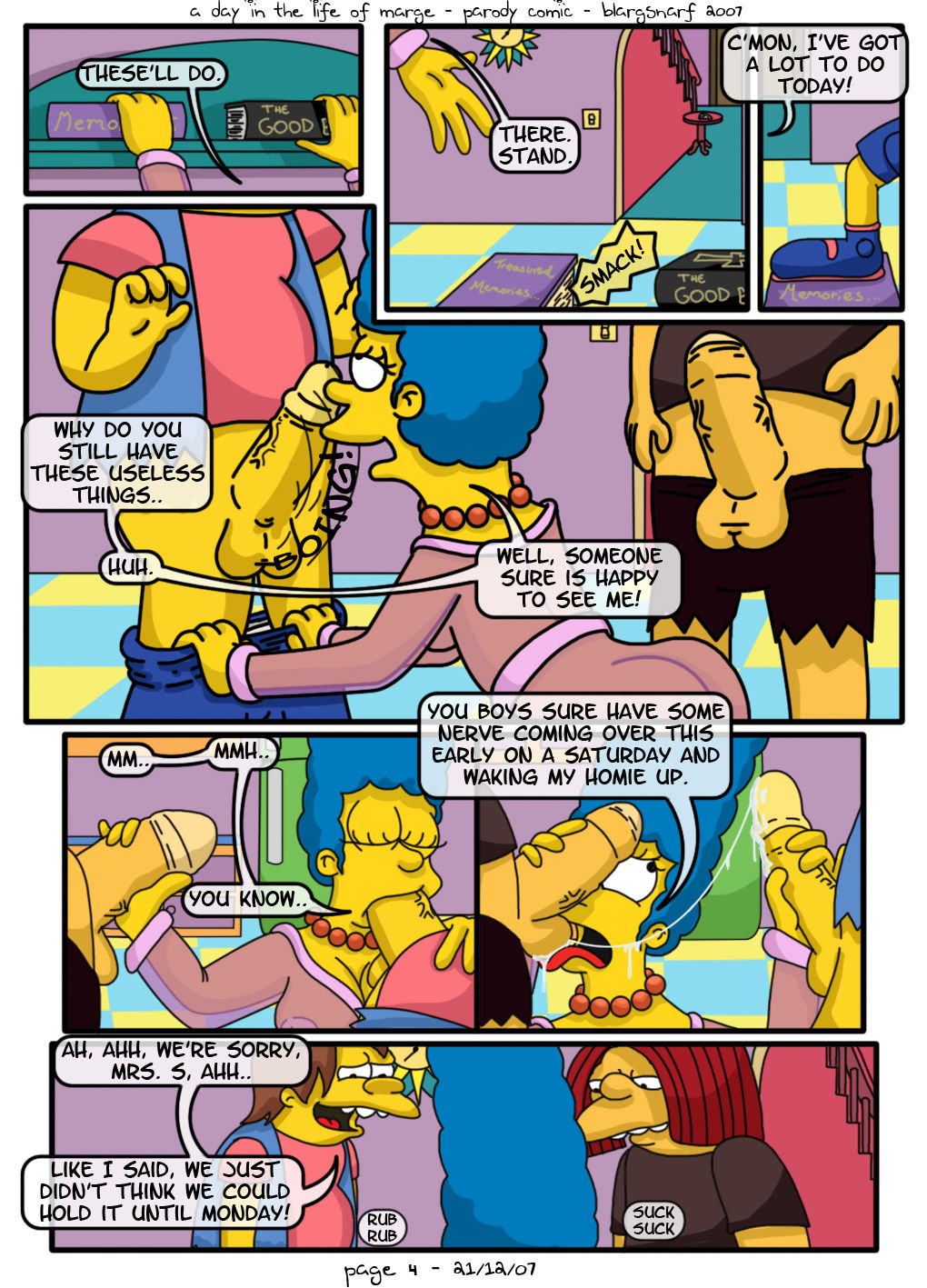 A Day in the Life of Marge page 5 full