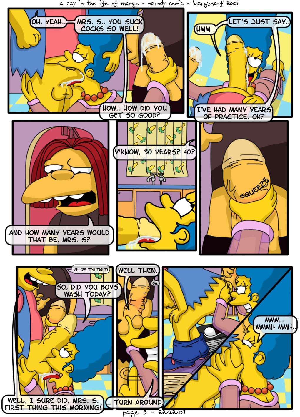 A Day in the Life of Marge page 6 full