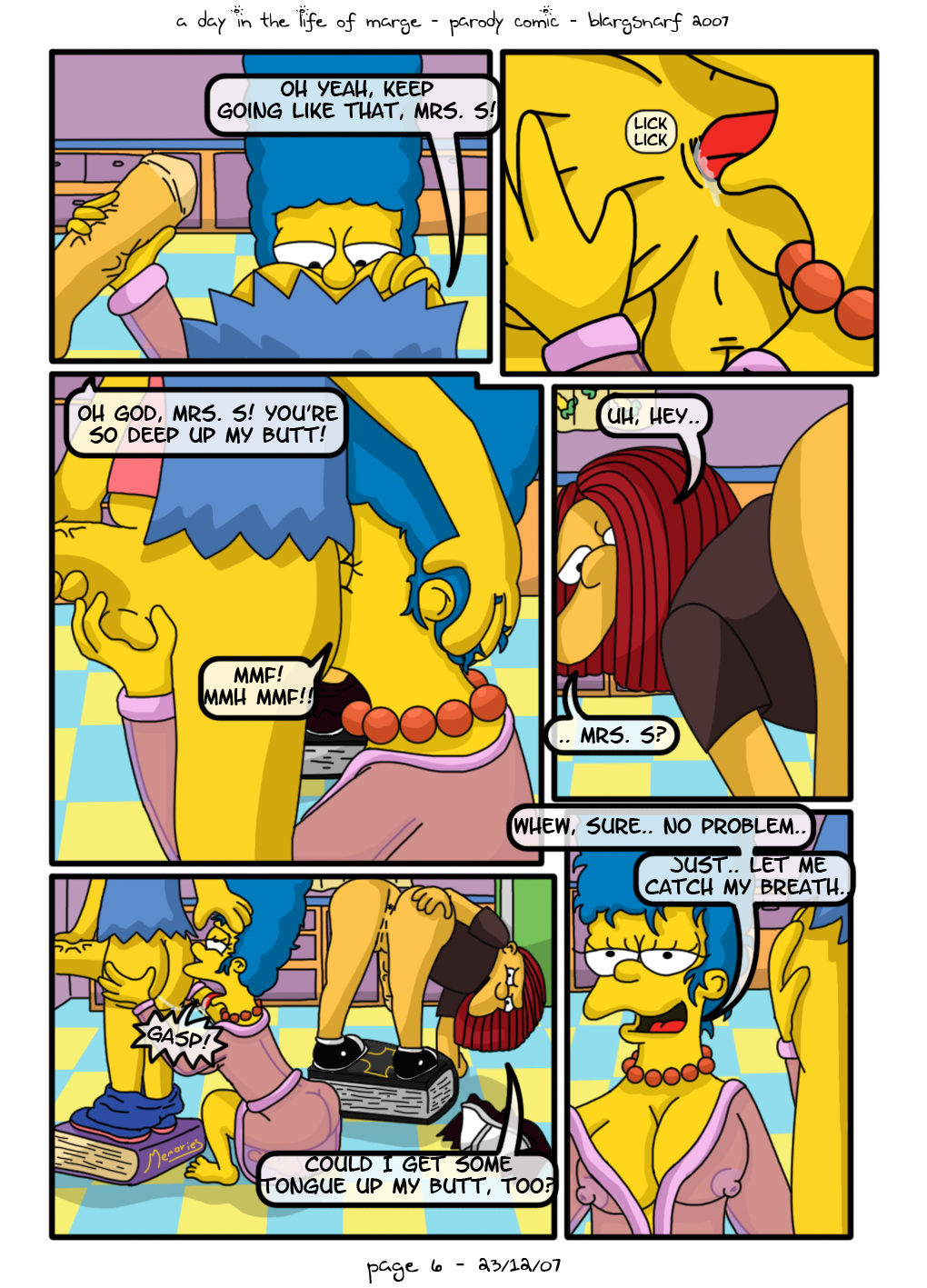 A Day in the Life of Marge page 7 full