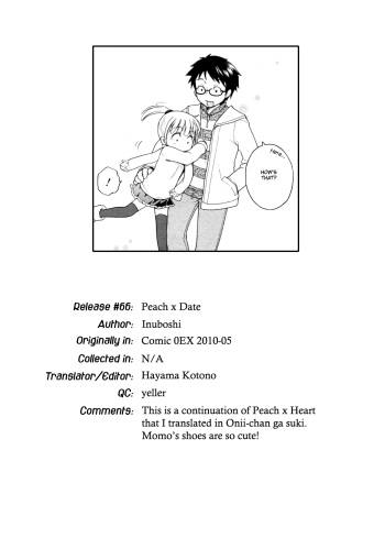 [Inuboshi] Peach x Date [ENG] (Hayama_Kotono) cover