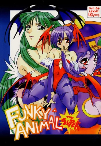 (C52) [Tange Kentou Club (Various)] Funky Animal The Super (Darkstalkers) cover
