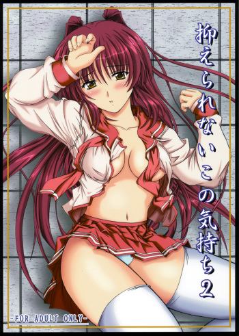 (C68) [Junk Box (Mutsuki)] osaerarenai kimochi 2 (To Heart 2) cover