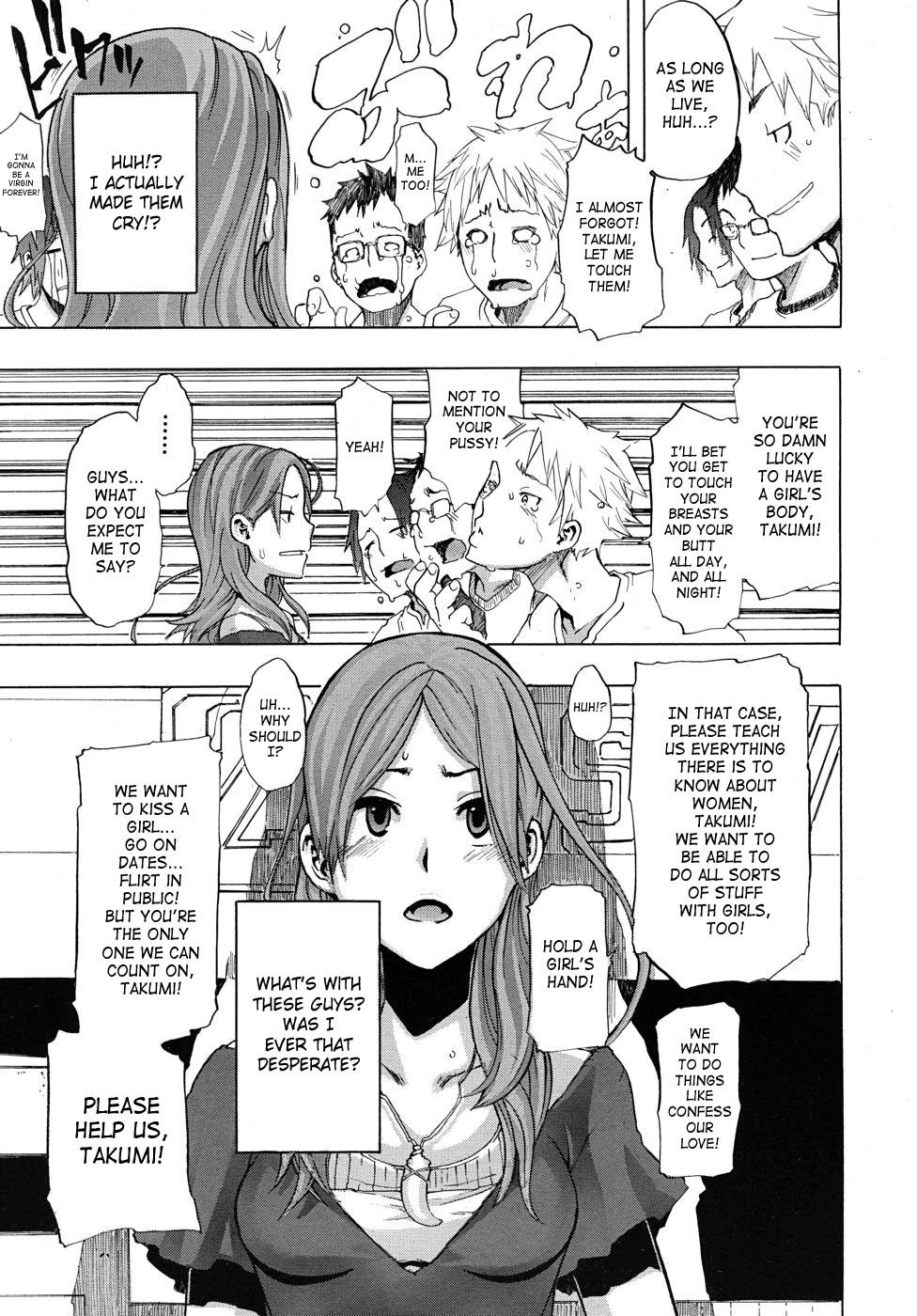 Onnanoko ni Natte | Becoming a Girl Ch. 1 page 11 full