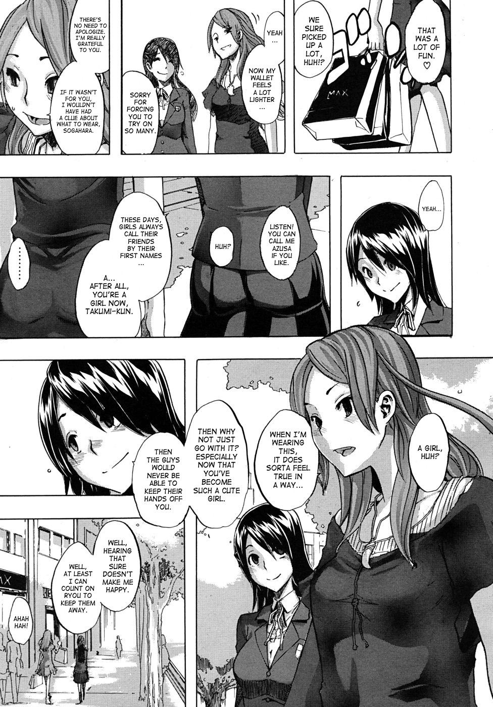 Onnanoko ni Natte | Becoming a Girl Ch. 1 page 9 full