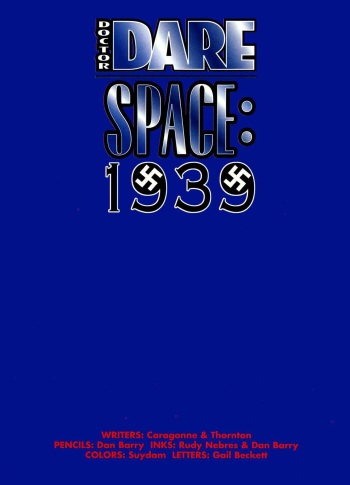 [Dan Barry] Doctor Dare - Space: 1939 cover
