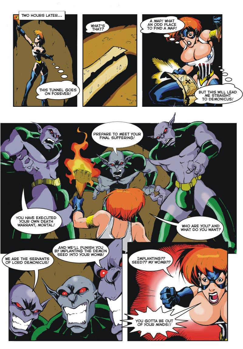 Thunder Gal - Enslaved by the Devil page 11 full