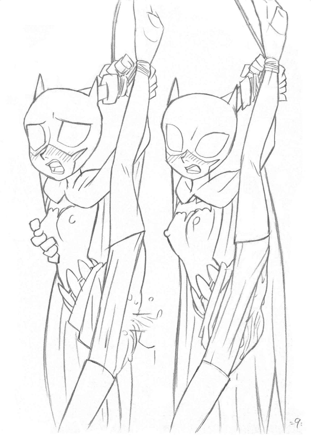 Psychosomatic Counterfeit Ex: Batgirl page 8 full