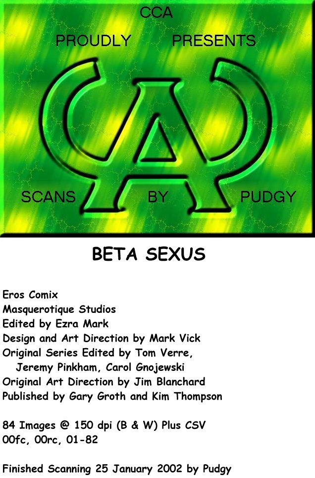 Beta Sexus #1 - Victims page 1 full