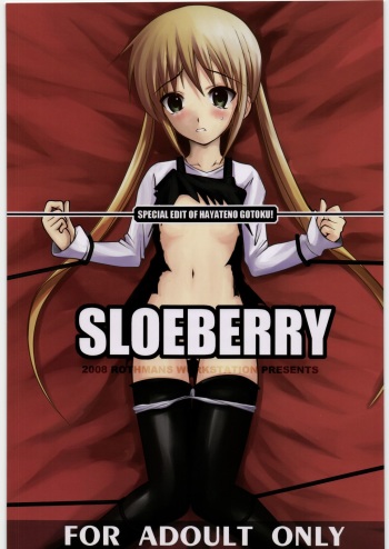 (COMIC1☆2) [R-WORKS (ROS)] SLOEBERRY (Hayate no Gotoku!) cover