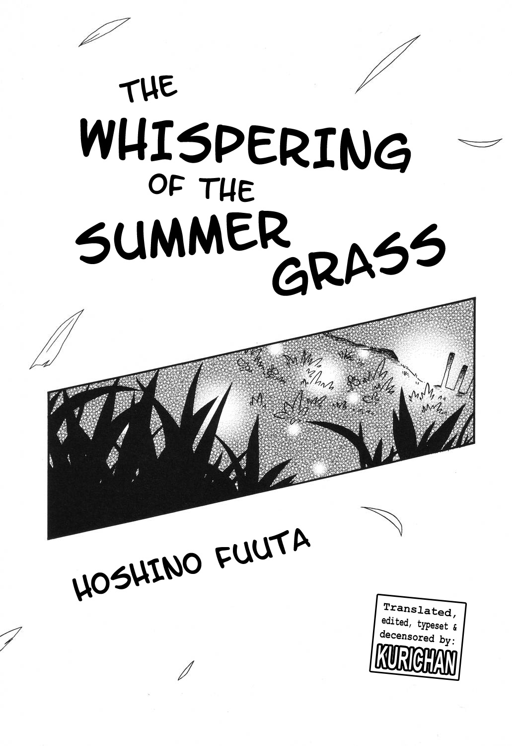 Natsukusa no Sasayaki page 1 full