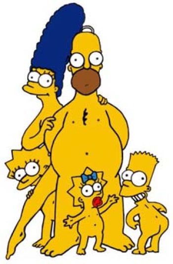 The Simpsons (large random  gallery) cover
