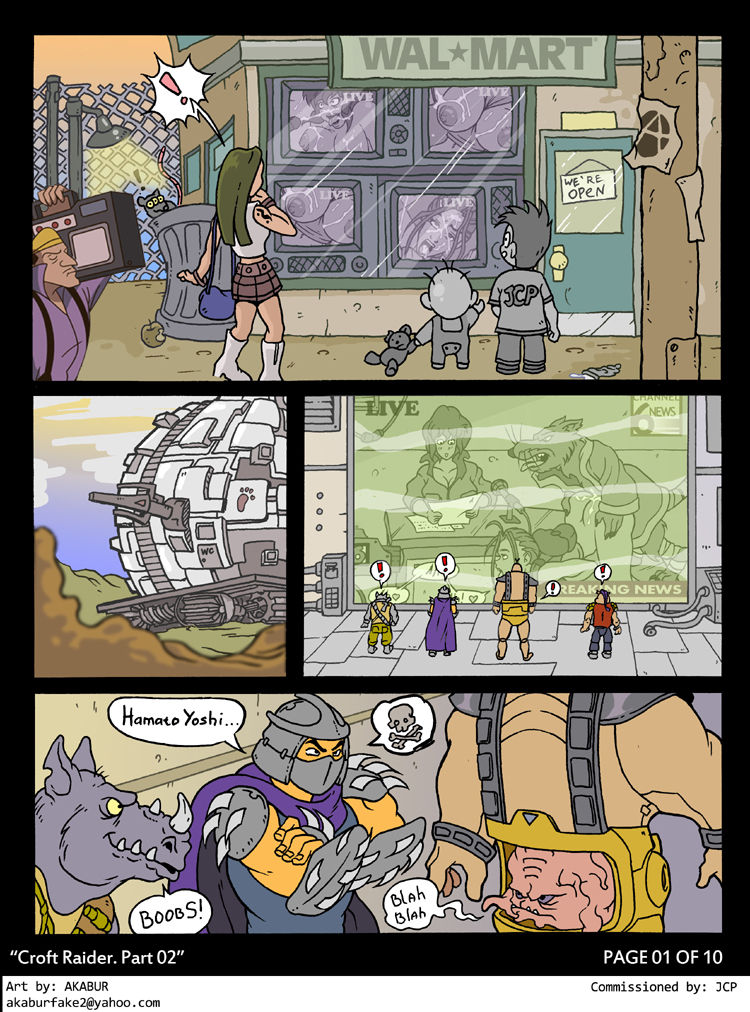 Croft Raider - Part 2 page 1 full