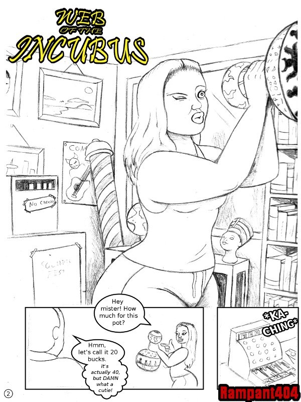 Tales of Schlock #7 : Web of the Incubus page 4 full