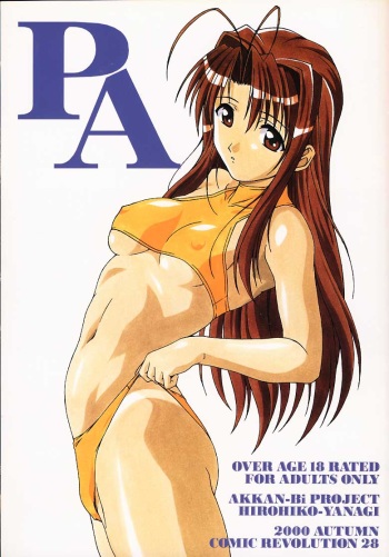 (CR28) [AKKAN-Bi PROJECT (Yanagi Hirohiko)] PA (Love Hina) cover