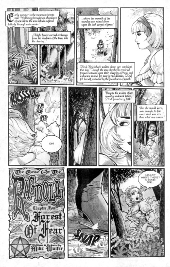 [Mike Wolfer] The Curse of the Rag Doll - Chapter 4: Forest of Fear cover