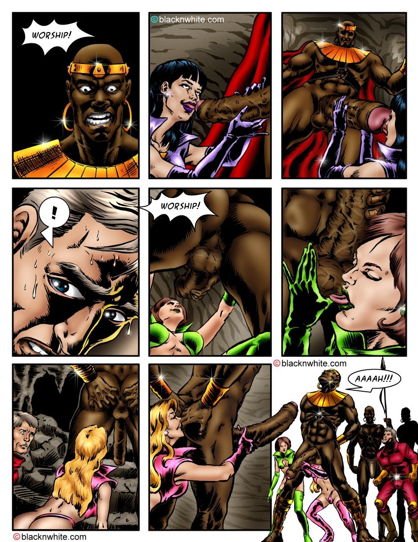 Interracial Space Sluts - Episode 1: Planet Ebony Five page 11 full
