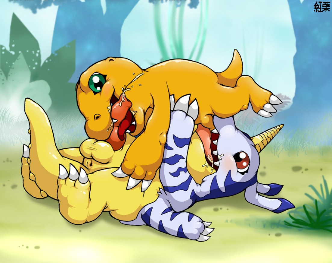 Digimon M/M page 1 full