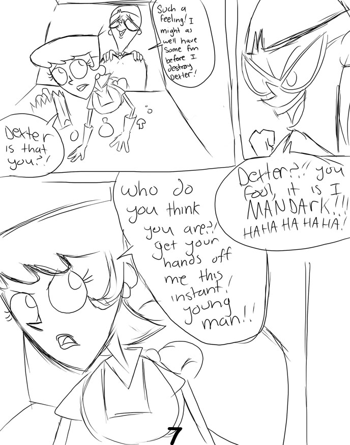 Dexter's Laboratory: "MOMDARK" page 11 full