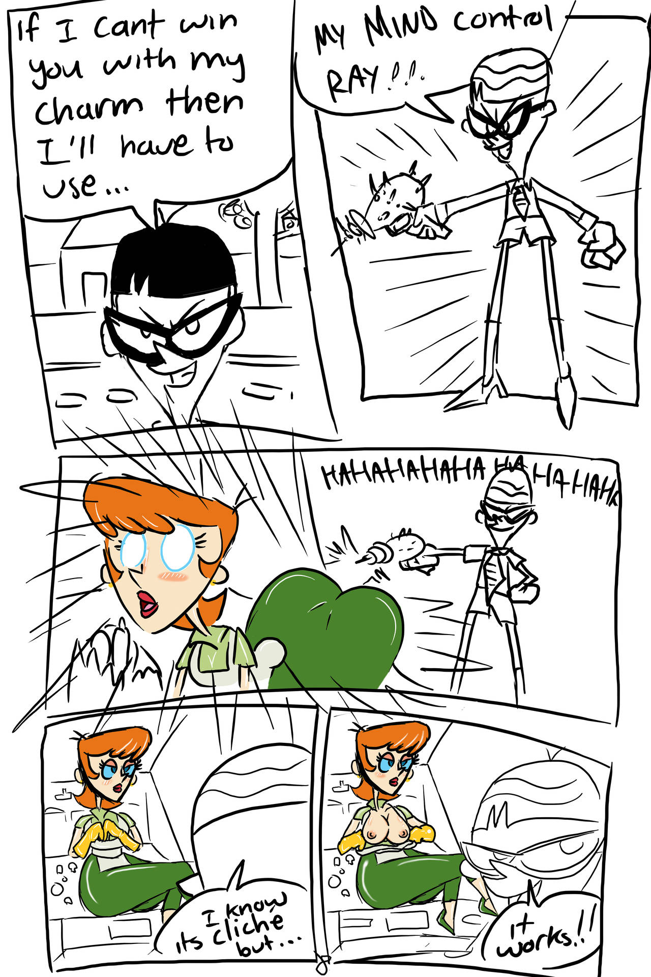 Dexter's Laboratory: "MOMDARK" page 12 full