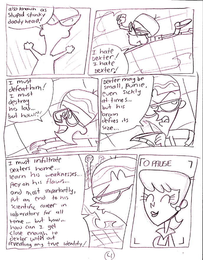 Dexter's Laboratory: "MOMDARK" page 8 full