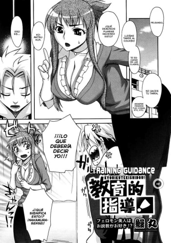 [Unagimaru] Kyouikuteki Shidou! | Training Guidance! (COMIC Megastore 2009-02) [Spanish] [Olympos no Fansub] cover