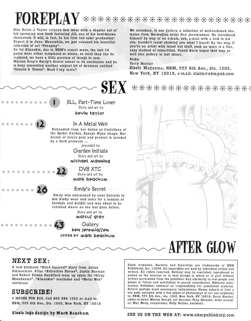 Sizzle Comix # 5 page 2 full