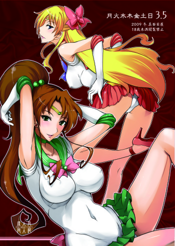 (C77) [Majimeya (Isao)] Getsukasui Mokukindo Nichi 3.5 (Sailor Moon) cover