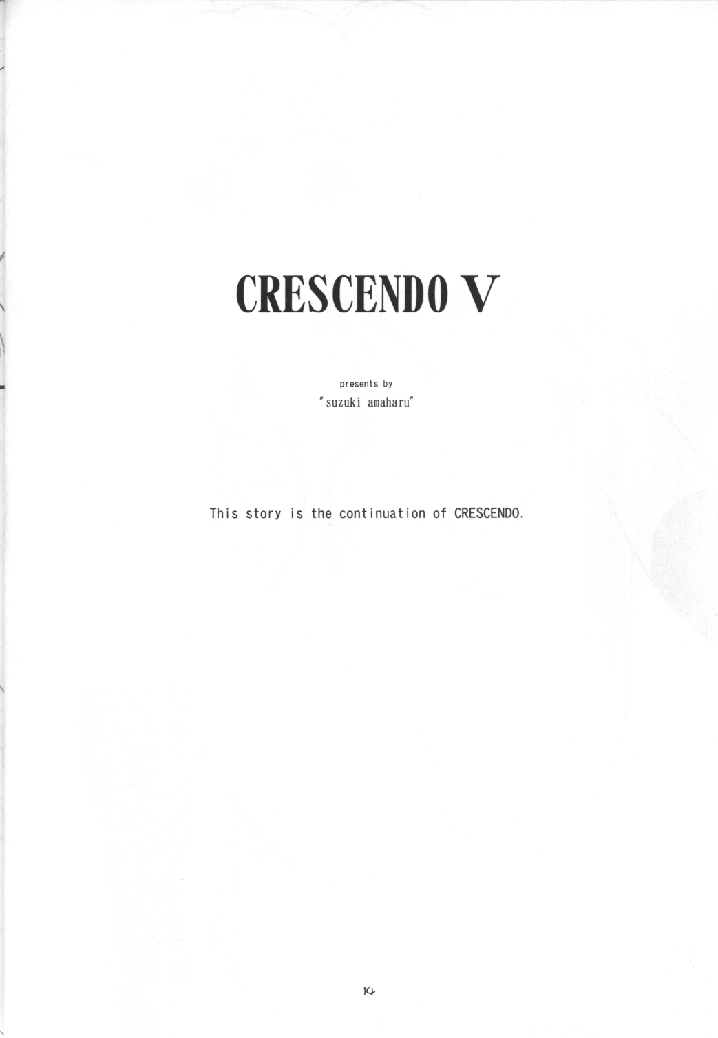 CRESCENDO V page 12 full