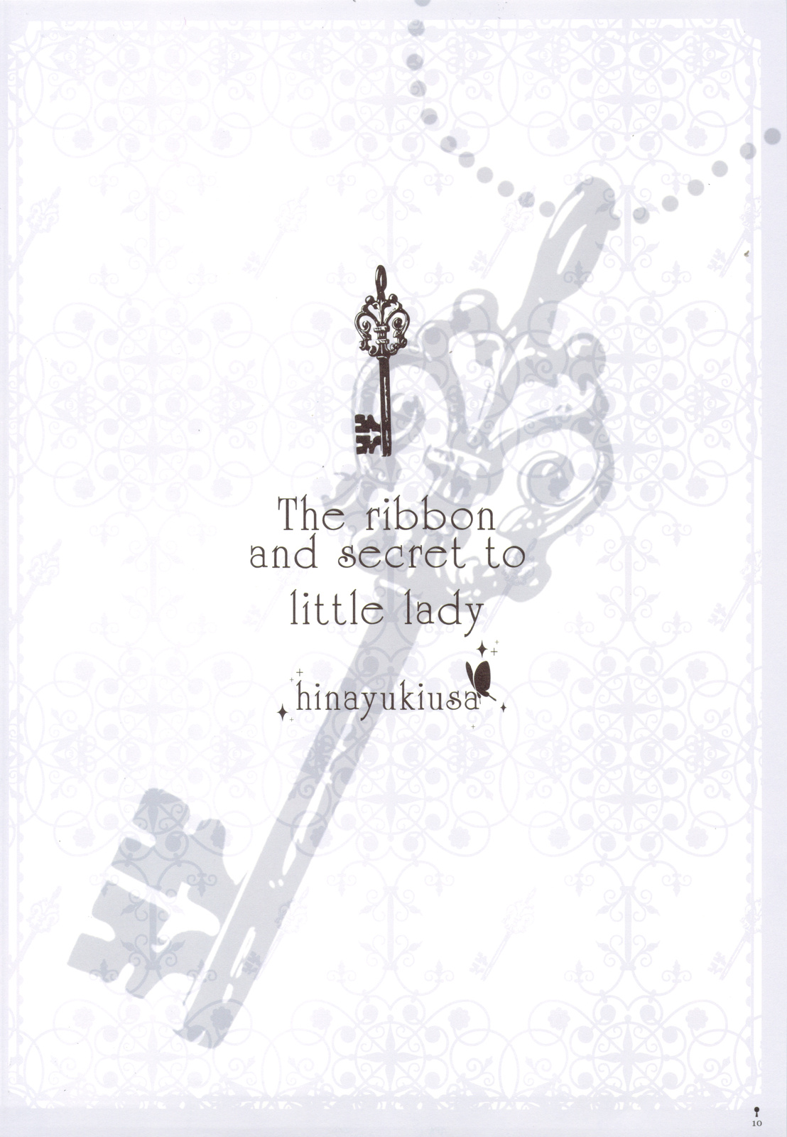 The ribbon and secret to little lady page 12 full