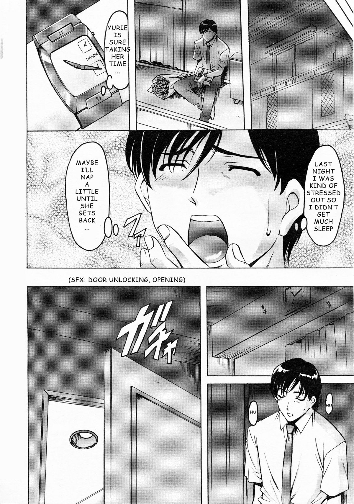Yuuwaku no Toshiue Apartment | Old Apartment of Temptation Ch. 7 page 3 full