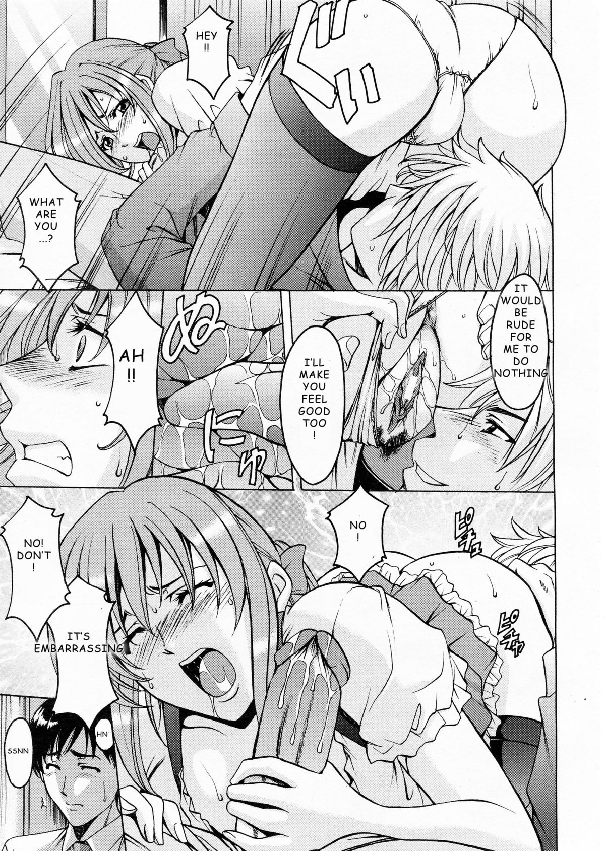 Yuuwaku no Toshiue Apartment | Old Apartment of Temptation Ch. 7 page 9 full