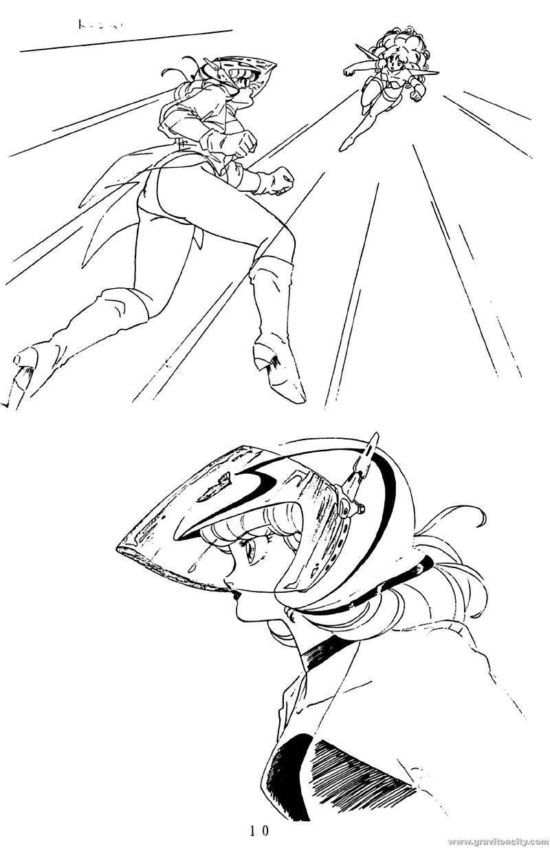 Project A-ko: Preproduction - Cream Lemon Book page 11 full