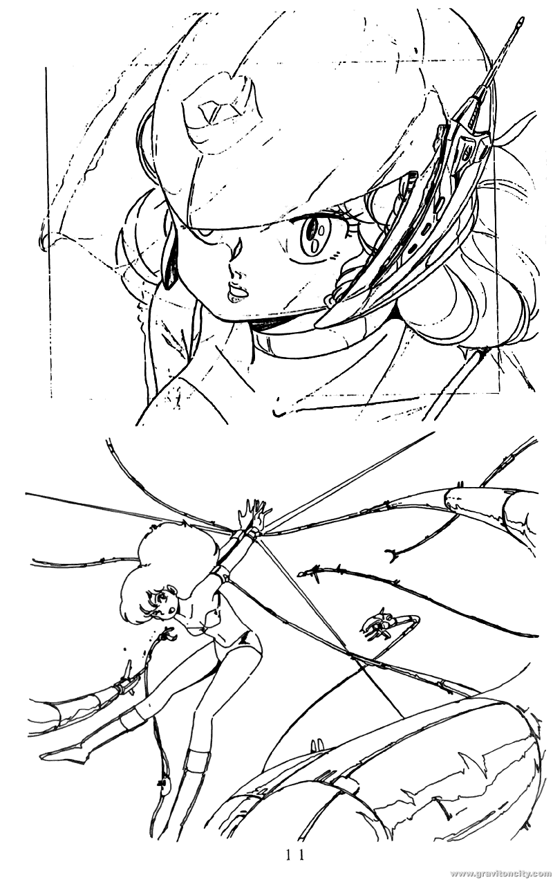 Project A-ko: Preproduction - Cream Lemon Book page 12 full