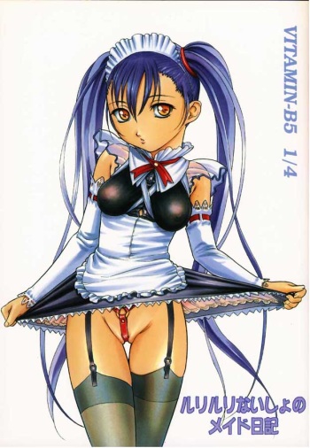[Studio Wallaby (Various)] Vitamin-B5 1/4 Ruri Ruri Naisho no Maid Nikki (Martian Successor Nadesico) cover