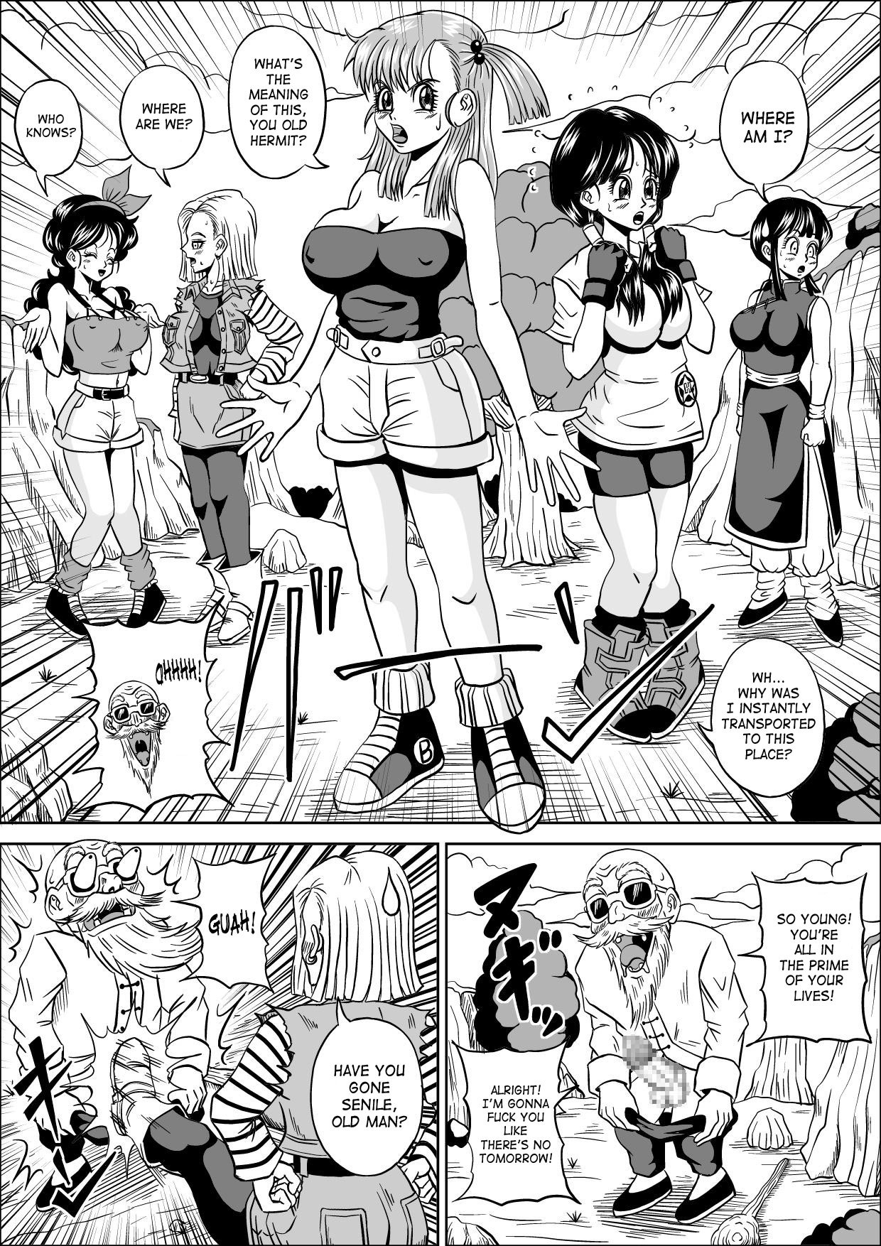 Kame Sennin no Yabou | Kame-Sennin's Ambition page 9 full