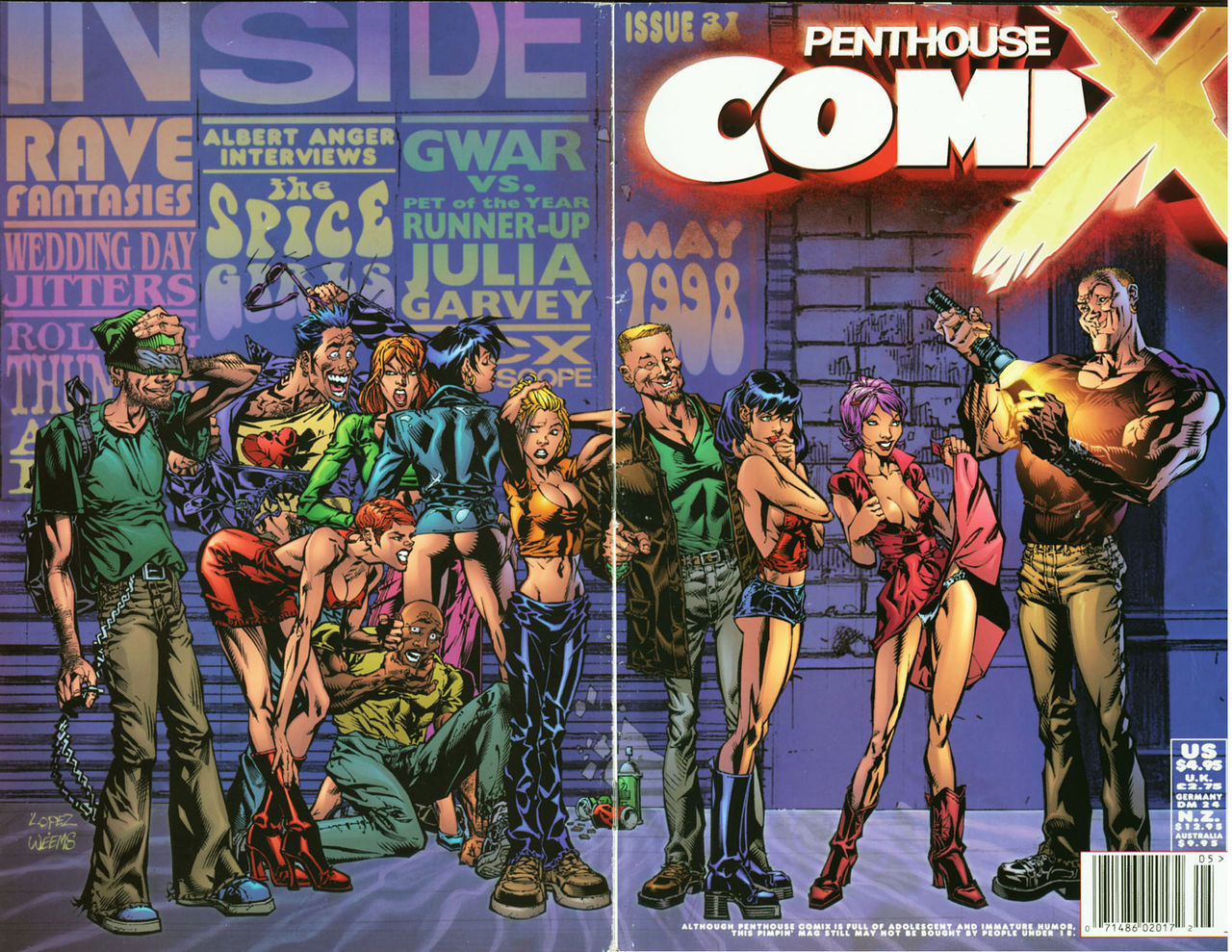 Penthouse Comix 31 page 1 full
