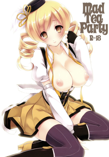 (Mou Nanimo Kowakunai) [CROSS HEARTS (Ayase Hazuki)] Mad Tea Party (Puella Magi Madoka Magica) [English v2] =Pineapples r' Us= cover