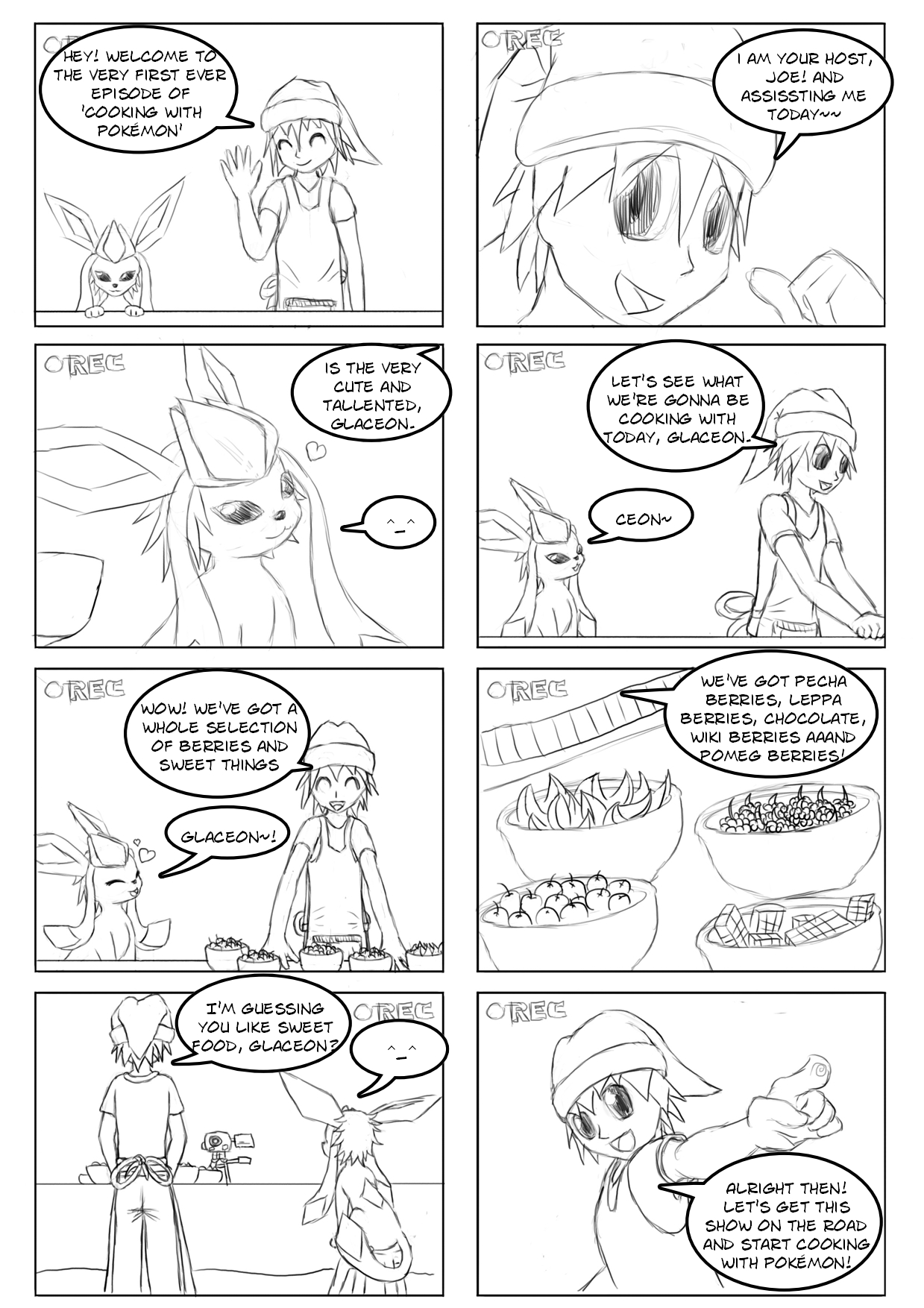 Cooking With Pokemon page 1 full
