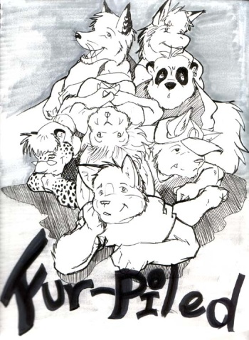 [Lion Dog Works] Fur-piled cover
