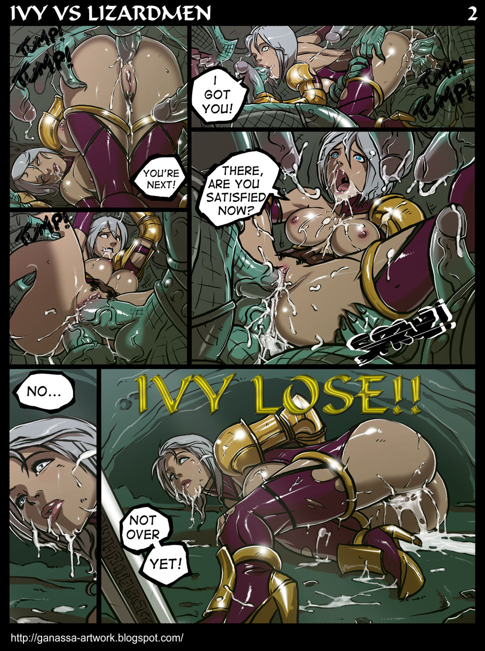 Ivy VS Lizardmen page 2 full