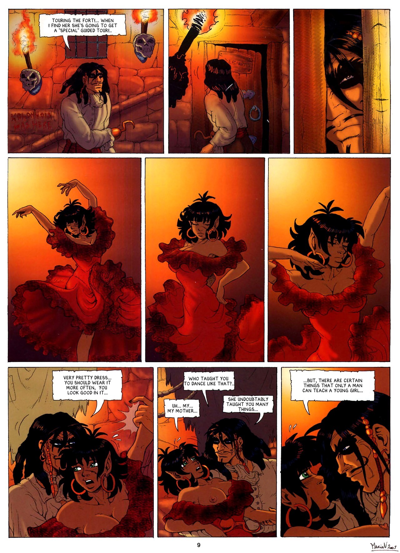 Dread Mac Farlane #2: The Crocodile's Time page 11 full